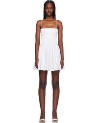 Matteau - Shirred Bodice Minidress - Lyst