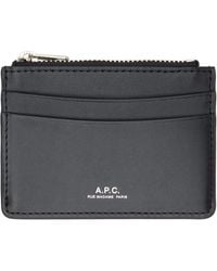 A.P.C. - Paris Card Holder - Lyst