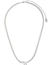 Off-White c/o Virgil Abloh - Double Arrow Necklace - Lyst