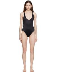 Versace - Black Rolled Medusa One-piece Swimsuit - Lyst
