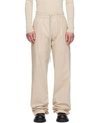 Rick Owens - Temple Dietrich Drawstring Trousers - Lyst