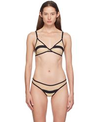 Yasmine Eslami - Tan Serena Soft Bra - Lyst