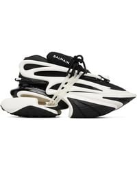 Balmain - Leather Unicorn Low-Top Sneakers - Lyst