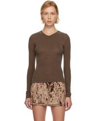 Fruity Booty - Second Skin V-Neck T-Shirt - Lyst