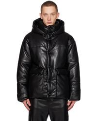Nanushka - Hide Faux-leather Puffer Jacket - Lyst
