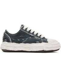Maison Mihara Yasuhiro - 'Peterson23' Og Sole Ripped Overdye Canvas Sneakers - Lyst