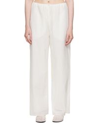Ruohan - Pantalon Rae Blanc - Lyst