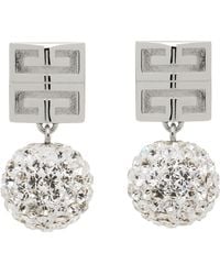 Givenchy - 4g Metalcrystal Earrings - Lyst