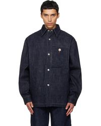 NULLUS - Slits Selvedge Denim Jacket - Lyst