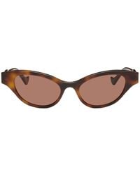 Gucci - Tortoiseshell Cat-eye Sunglasses - Lyst