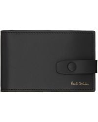 Paul Smith - Signature Stripe Leather Card Holder - Lyst