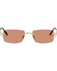 Cartier - Core Range Signature C Sunglasses - Lyst