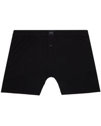 A.P.C. - . Black Cabourg Boxers - Lyst