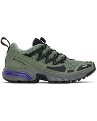 Salomon - Khaki Acs Og Sneakers - Lyst