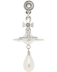 Vivienne Westwood - Pearl Drop Single Earring - Lyst
