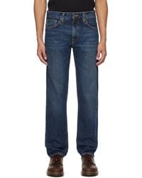 Nudie Jeans - Blue Gritty Jackson Jeans - Lyst