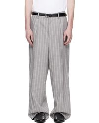 Marni - Check Wool Trousers - Lyst