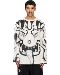 Y-3 - Off- Chito Edition Graphic Long Sleeve T-Shirt - Lyst