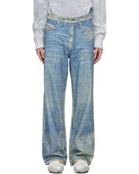 CAMPERLAB - Paint Print Jeans - Lyst