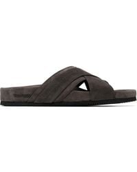 Tom Ford - Suede Wicklow Slides - Lyst