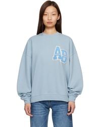 Anine Bing - Miles Oversized Letterman Sweatshirt - Lyst