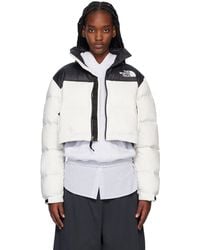 The North Face - Nuptse Short Down Jacket - Lyst