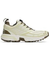 Salomon - イエロー＆カーキ Acs Pro Gore-Tex スニーカー - Lyst