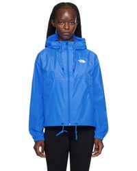 The North Face - Blue Antora Rain Jacket - Lyst