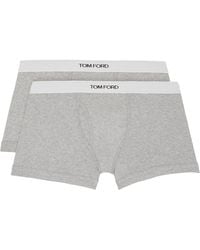 Tom Ford - Two-Pack Cotton Boxer Briefs - Lyst