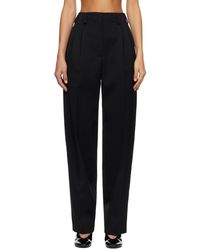 Givenchy - Slashed Double Pleat Trousers - Lyst
