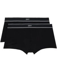 Off-White c/o Virgil Abloh - Off- Off-stamp ボクサー 2枚セット - Lyst
