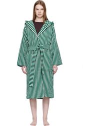 Tekla - Terry Hooded Bathrobe - Lyst