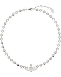 Vivienne Westwood - Thames Mini Bas Relief Choker - Lyst