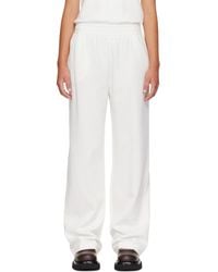Moncler - Logo Cotton Blend Sweatpants - Lyst