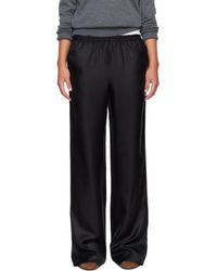 Loulou de Saison - Alera Lds Silk Twill Trousers - Lyst