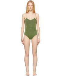 Femme Vêtements Articles de plage et maillots de bain Paréos Pareo en lame Oséree en coloris Vert 