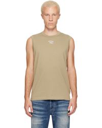 DIESEL - Khaki T-Bisco-Iod Tank Top - Lyst