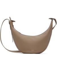 KHAITE - Taupe Small Augustina Crossbody Bag - Lyst
