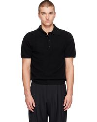 Entire studios - Short Sleeve Cashmere Knit Polo - Lyst