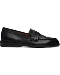 Marsèll - Mocasso Waxed Reversed Leather Loafers - Lyst