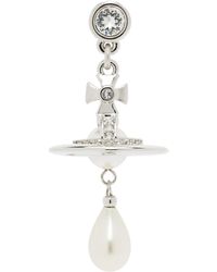 Vivienne Westwood - Pearl Drop Single Earring - Lyst