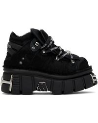 Vetements - Black New Rock Edition Platform Sneakers - Lyst