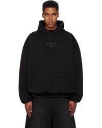 Vetements - Oval Logo Cropped Boxy Hoodie - Lyst