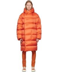 long orange jacket
