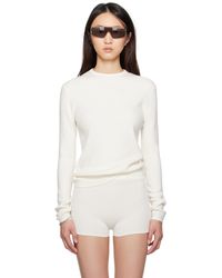 Fear Of God - ホワイト Soft Rib 長袖トップス - Lyst