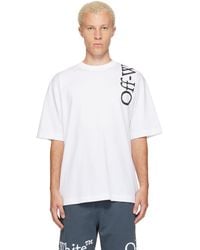 Off-White c/o Virgil Abloh - Vertical Bookish Skate T-Shirt - Lyst