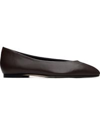 Aeyde - Ellie Almond-Toe Ballerina Flats - Lyst