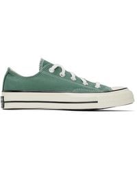 Converse - Green Chuck 70 Vintage Canvas Sneakers - Lyst