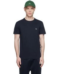 Lacoste - Navy Patch T-shirt - Lyst