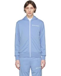 Palm Angels Blue Classic Track Jacket